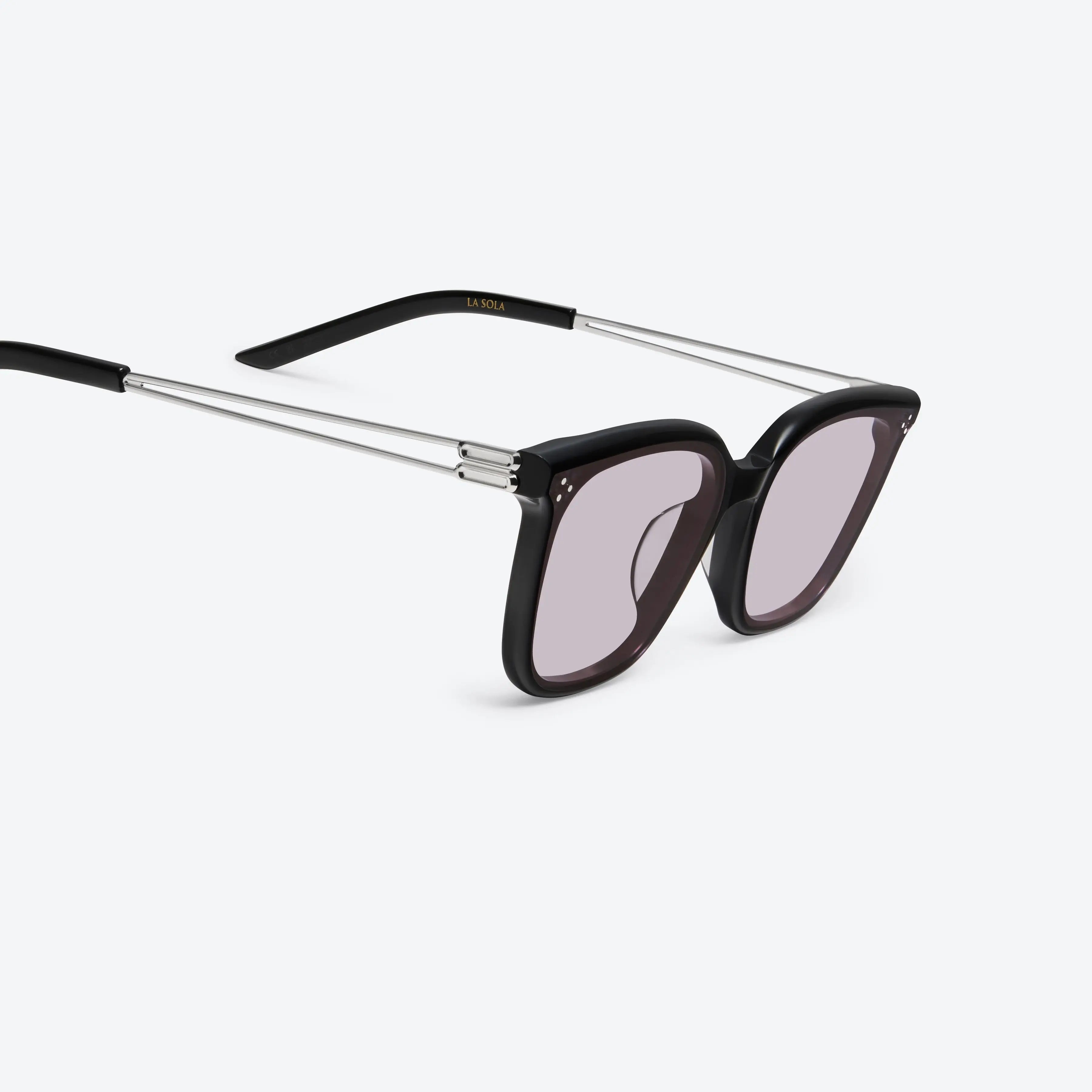 Lunettes de Soleil Femme Carrées Noir/Gris - Gentle Monster La Sola 01(G) by Skyler Eyes