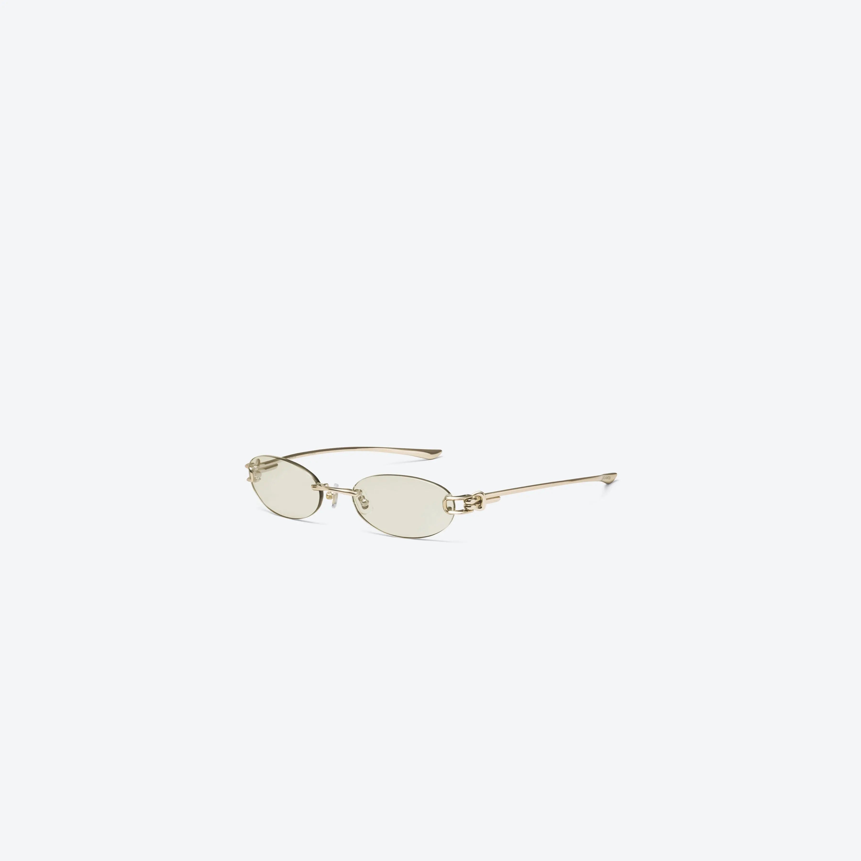 Lunettes de Soleil Femme Ovales Or/Vert - Gentle Monster Musubi 031 by Skyler Eyes