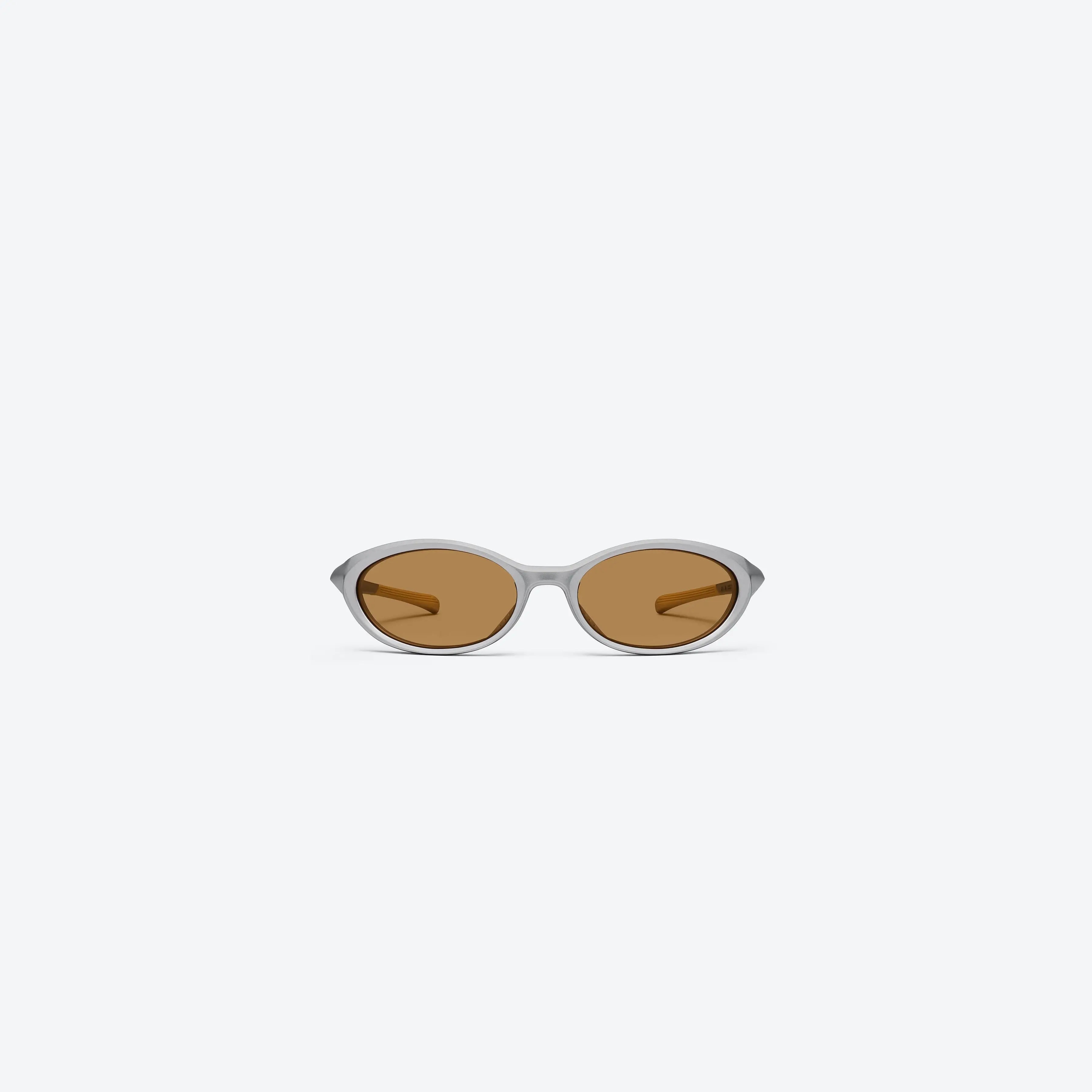 Lunettes de Soleil Homme Wraparound Gris/Brun - Gentle Monster Rim MG22 by Skyler Eyes