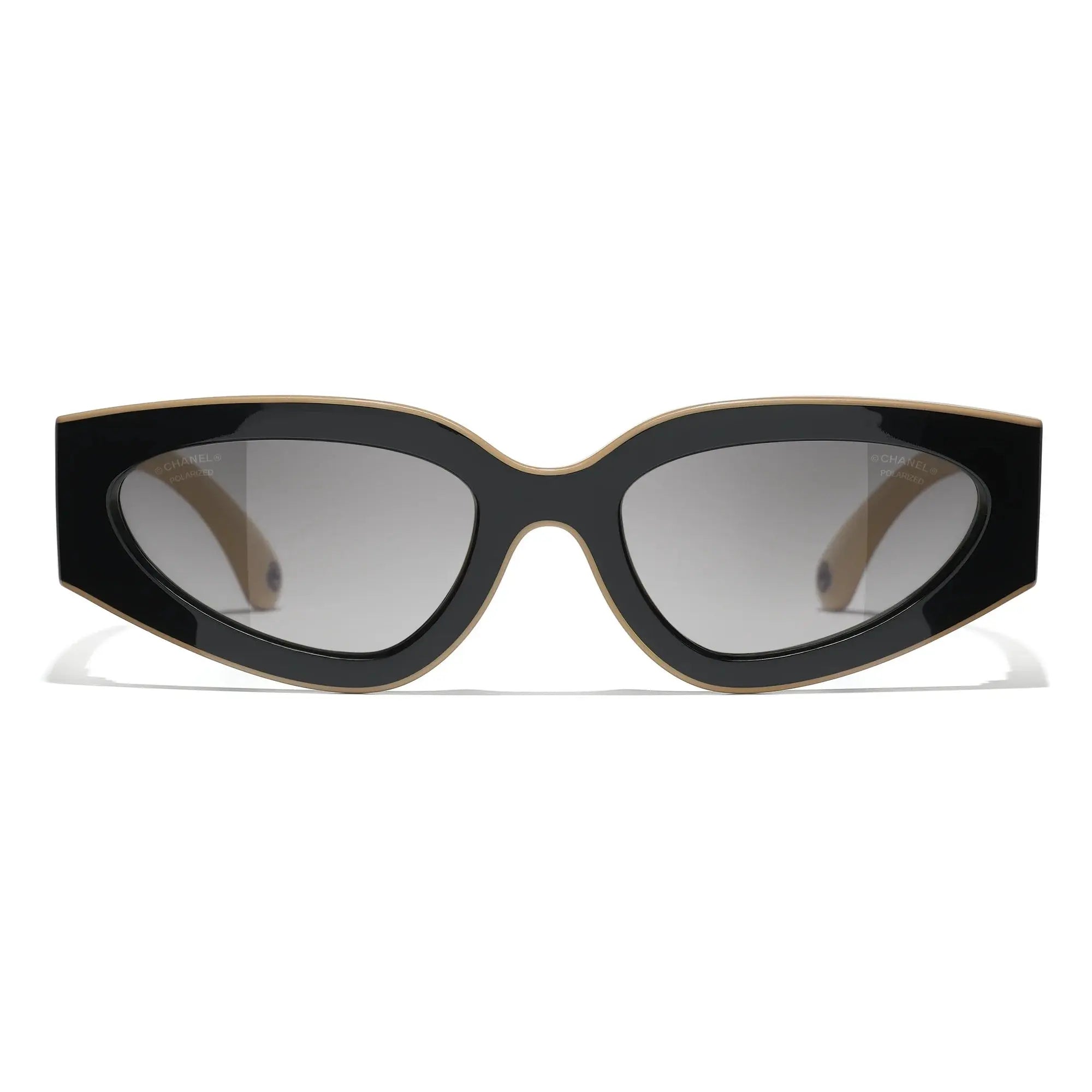 Lunette de soleil Chanel Femme Noir/Beige by Skyler Eyes
