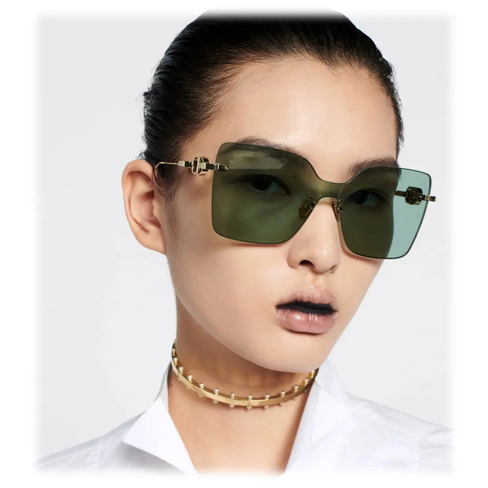 Lunettes de soleil Dior carrées CD Chain M1U